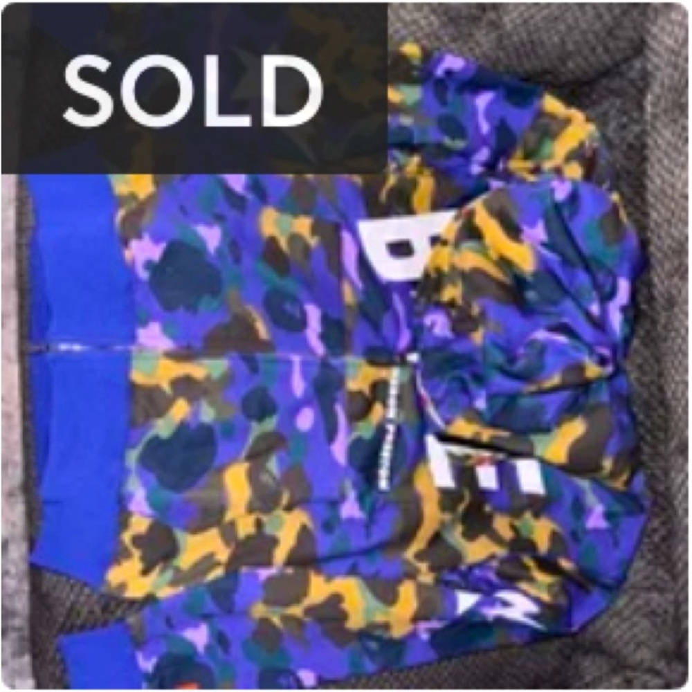 🛑 SOLD 🛑Bape Camo Hoddie